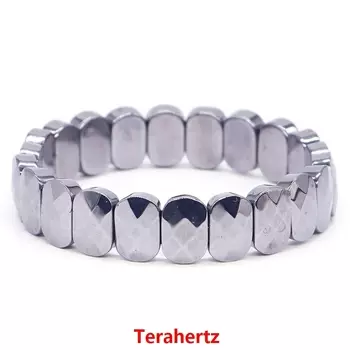 Браслеты из аметиста и флюорита