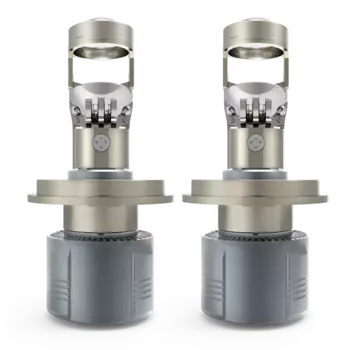 BraveWAY H4 H7 Светодиодная лампа фары с LENS H11 HB3 HB4 9005 9006 Мини-прожекторные огни для мотоцикла / автомобиля Четкая граница отсечки 40000LM