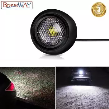 BraveWay светодиодный внешний светильник заднего хода для автомобиля вспомогательный рабочий светильник 12V авто лампа 1156 P21W T20 T10 W5W LED птф светодиоды для авто лед лампы Реверсивные огни автомобильные товары