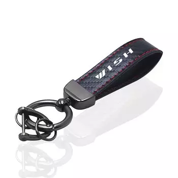 Брелок для автомобильных ключей для Toyota wish, карбоновый брелок