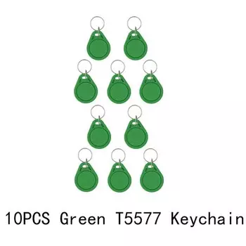 Брелок для идентификационных ключей EM4305 125 кГц, перезаписываемый, T5577, Rfid-метка, кольцевая карта, доступ к токену, дубликат доступа к токену, 5/10 шт.