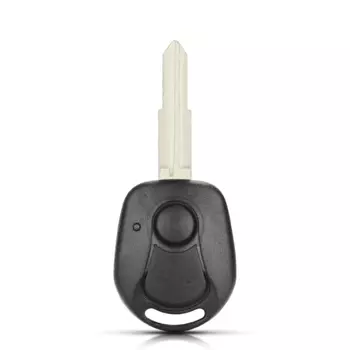 Брелок для ключей KEYYOU с 2 кнопками, брелок для ключей, Стайлинг Для SSANGYONG ACTYON KYRON REXTON, необработанная Крышка для лезвия