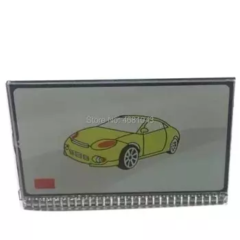 Брелок для ключей Scher-Khan Magicar 7, ЖК-дисплей 5 шт./лот M7 с металлическими ножками для пульта дистанционного управления Scher-Khan M7