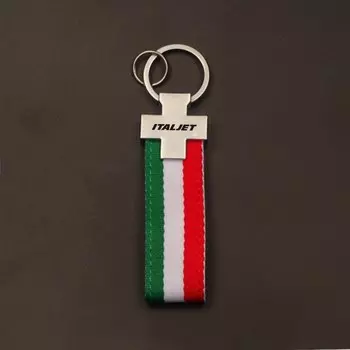 Брелок для мотоцикла, итальянского автомобиля, металлический, кожаный