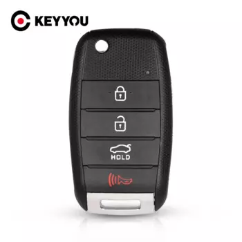 Брелок KEYYOU 10x 3/4 для автомобильного ключа KIA K3 K2 K5 Rio Sorento Carens Cerato Forte TOY40/HYN14 Blade
