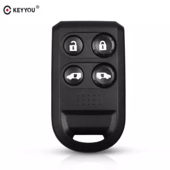 Брелок KEYYOU для дистанционного автомобильного ключа для Honda Odyssey 2005-2010, 4 кнопки, задний Чехол для стайлинга автомобиля
