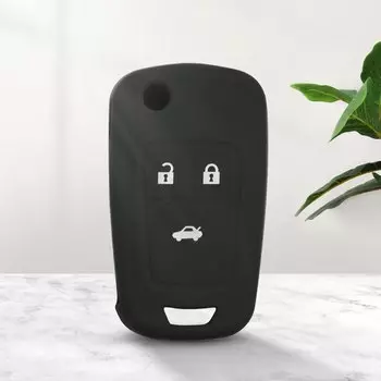 Брелок KEYYOU с 3 кнопками для Chevrolet Cruze AVEO SAIL TRAX Малибу каптива, силиконовый чехол для автомобильного ключа, чехол, держатель, брелок
