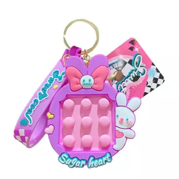 Брелок-пузырь силиконовый для снятия стресса