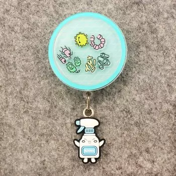 Брелок-ретрактор FUNNYDOG для бейджа