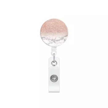 Брелок-ретрактор Pelsone мраморный