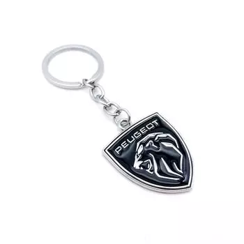 Брелок с эмблемой автомобиля, подарочный брелок для Peugeot 408 4008 308 3008 Rifter 5008 508 2008 208 301 RCZ 407, автомобильные аксессуары для интерьера