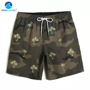 Бренд Gailang, мужские сексуальные размера плюс плавки, быстросохнущие бордшорты, плавки-боксеры, мужские шорты для плавания и серфинга