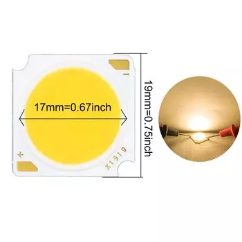 Bridgelux COB светодиодные лампы 12-36 Вт, 5 шт.