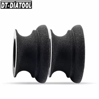 Бриллиантовый шлифовальный круг DT-DIATOOL 1 шт., 85 мм, мраморный гранит, профиль кромки, снятие фаски, керамика, зеркальный шлифовальный кварц