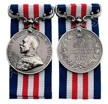 Британская военная медаль за отвагу 1-го типа AC ANSEN CRAFTS