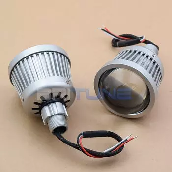 Britune K3 4300K 25W светодиодный фары для автомобиля проектор фар светодиодный линзы H7 9005 9006 H11 дальнего света Противотуманные фары модифицированные DIY