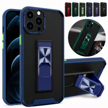 Бронированный чехол для iphone 13 Pro Max, роскошные автомобильные чехлы для телефонов с магнитным кольцом для iphone 12 Mini 11 X XS XR 6 6s 7 8 Plus, задняя крышка