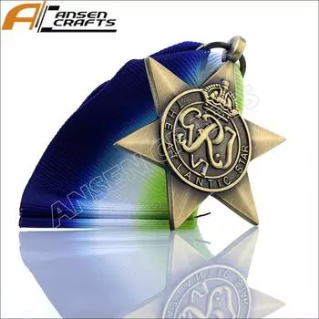 Бронзовая медаль "Авиационный экипаж Атлантического океана"