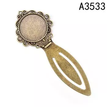 Бронзовая винтажная закладка KOQZM