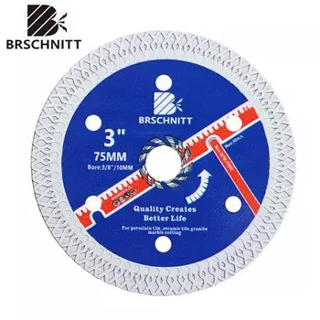 BRSCHNITT Алмазный режущий диск 75 мм для плитки