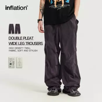 Брюки-карго мужские парашютные из 100% хлопка