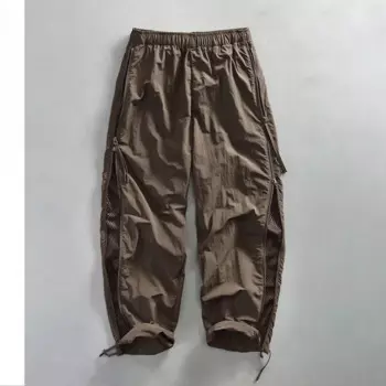 Брюки-карго мужские с эластичным поясом, весна-осень