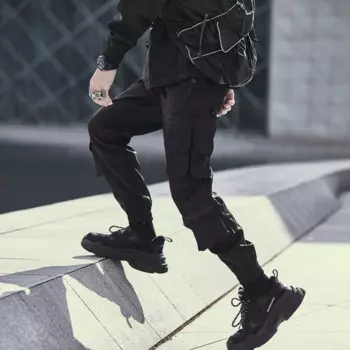 Брюки-карго мужские тактические, в стиле хип-хоп