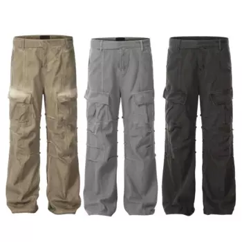 Брюки-карго Мужские Винтажные в стиле хип-хоп