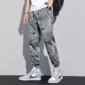 Брюки-карго мужские в стиле Харадзюку, Джоггеры в стиле хип-хоп, спортивные штаны, одежда для мужчин, весна-осень