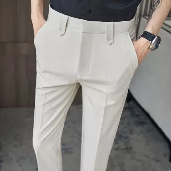 Брюки мужские деловые до щиколотки, 4 цвета