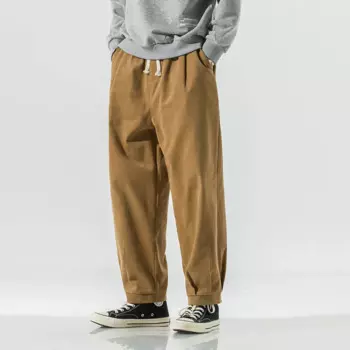 Брюки-султанки мужские в китайском стиле