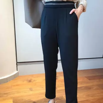 Брюки женские повседневные с завышенной талией