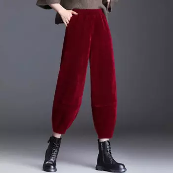 Брюки женские вельветовые, осень/зима 2023