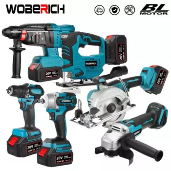 Аккумуляторный набор электроинструментов WOBERICH