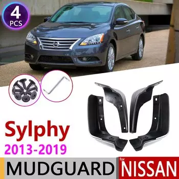 Брызговик для Nissan Sentra Sylphy Pulsar 2013 ~ 2019 B17, брызговик, аксессуары 2014 2015 2016 2017 2018