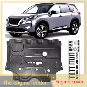 Брызговик для Nissan X-Trail Rogue 1,5 T 2022 2023, черный, под двигателем