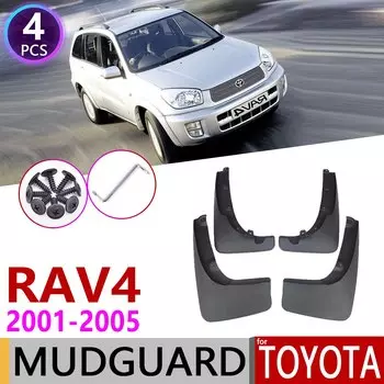 Брызговик для Toyota RAV4 RAV 4 XA20 Брызговики автомобильные ~ 2001, брызговик, заслонка, брызговик, аксессуары 2005, 2002, 2003, 2-го поколения, 2004