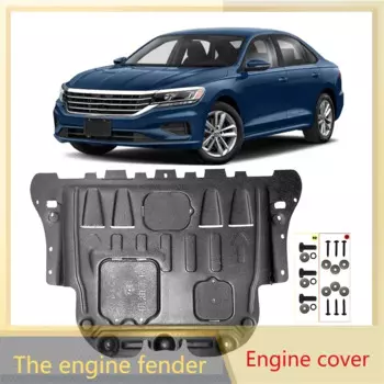 Брызговик для VW Volkswagen Passat 2020-2022 2,0 T, черный, под двигателем