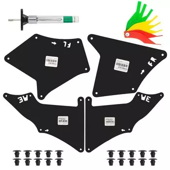 Брызговик переднего крыла, уплотнения, брызговик для Toyota Land Cruiser Prado 2003-2021 FJ Cruiser 2007-2014 Lexus GX460