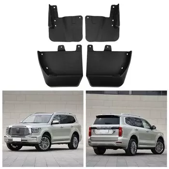 Брызговики, Брызговики подходят для бака Great Wall 500 2022-2024, брызговики, крылья для шин, брызговики, колеса, аксессуары, шина 4x