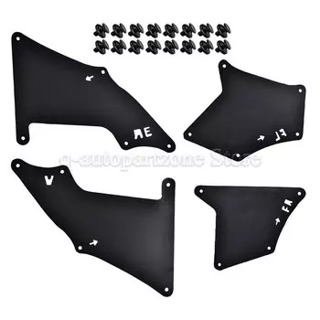 Брызговики, брызговики, вкладыши на крылья, защитное уплотнение для Toyota Land Cruiser Prado 03-20 5373535150 5373635150 5388635020