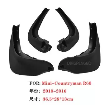 Брызговики для BMW MINI Countryman R60 F60 2010-2022 Clubman R55 R56 Брызговики Брызговики для крыльев Автомобильные аксессуары