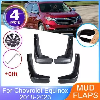 Брызговики для Chevrolet Holden Equinox 2018 ~ 2023 Автомобильные передние и задние брызговики, защита колеса, брызговик, автозапчасти