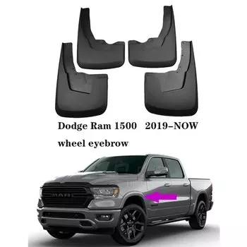 Брызговики для DODGE RAM 1500 2019-2023, брызговики, брызговики, передние и задние колеса, крылья, автомобильные аксессуары, 4 шт.