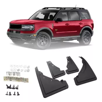 Брызговики для Ford Bronco Автомобильные Брызговики, брызговики для Ford Bronco 2021, брызговики, брызговики для переднего и заднего стиля автомобиля