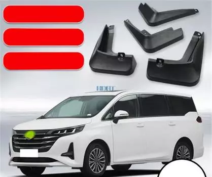 Брызговики для Gac Trumpchi GM6 M6 2019 + аксессуары