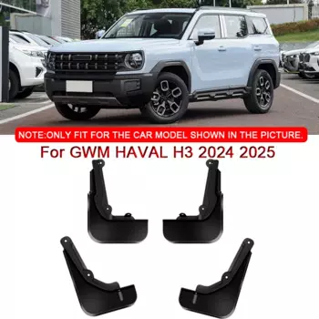 Брызговики для GWM HAVAL H3, 2024, 2025, 2026, АБС-пластик