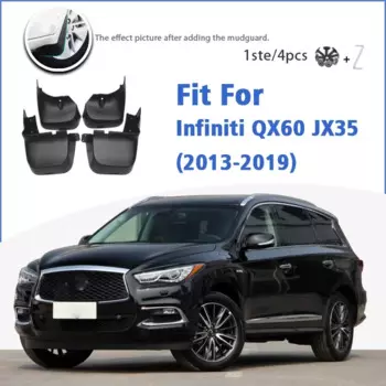 Брызговики для Infiniti JX35 QX60 2013-2019, 4 шт.
