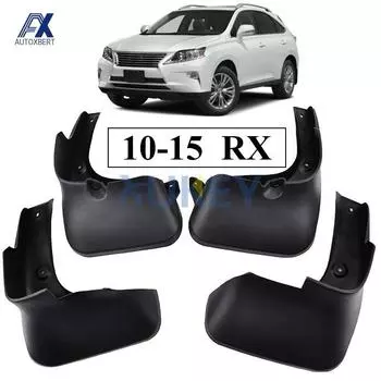 Брызговики для LEXUS RX RX270 RX300 RX350 RX450H 2010-2015, брызговики, передние и задние брызговики 2014 2013 2012 11, брызговики