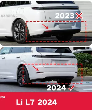 Брызговики для Li Auto Li L7 2023 2024, брызговики от грязи, брызговики, передние и задние колеса, брызговики, Аксессуары для автомобилей, 4 шт.